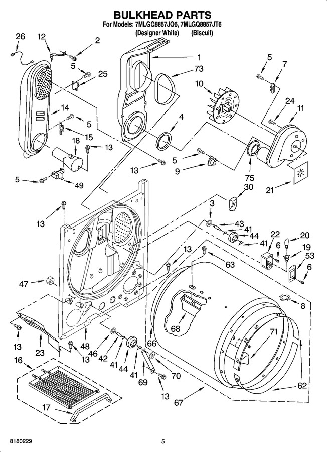 Diagram for 7MLGQ8857JQ6