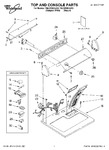 Diagram for 01 - Top And Console Parts