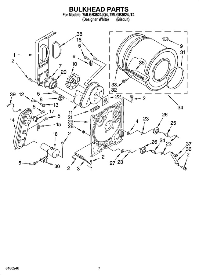 Diagram for 7MLGR3624JQ4