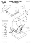 Diagram for 01 - Top And Console, Literature