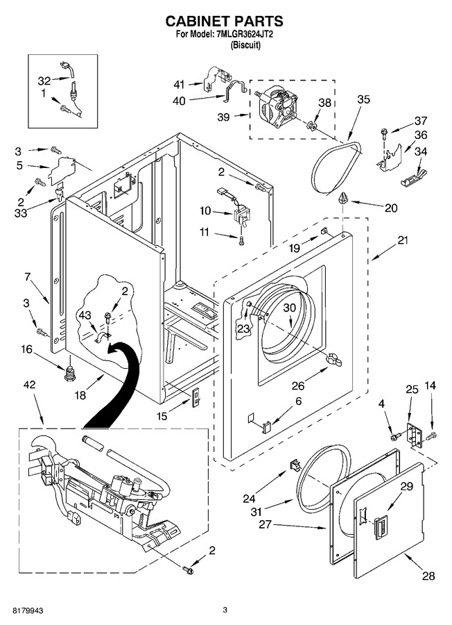 Diagram for 7MLGR3624JT2