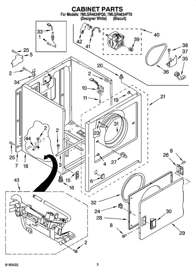 Diagram for 7MLGR4634PQ0
