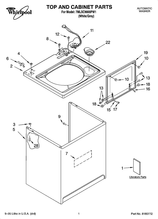 Diagram for 7MLSC9000PW1