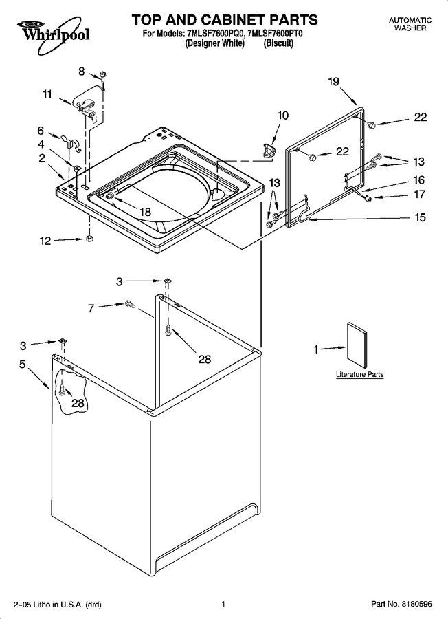 Diagram for 7MLSF7600PT0