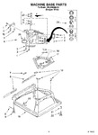 Diagram for 05 - Machine Base Parts