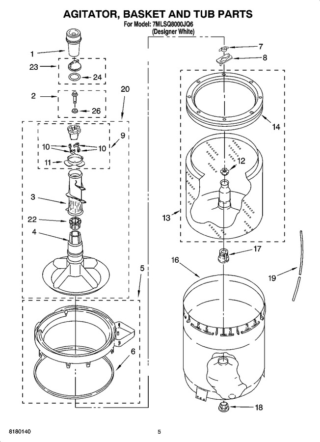 Diagram for 7MLSQ8000JQ6