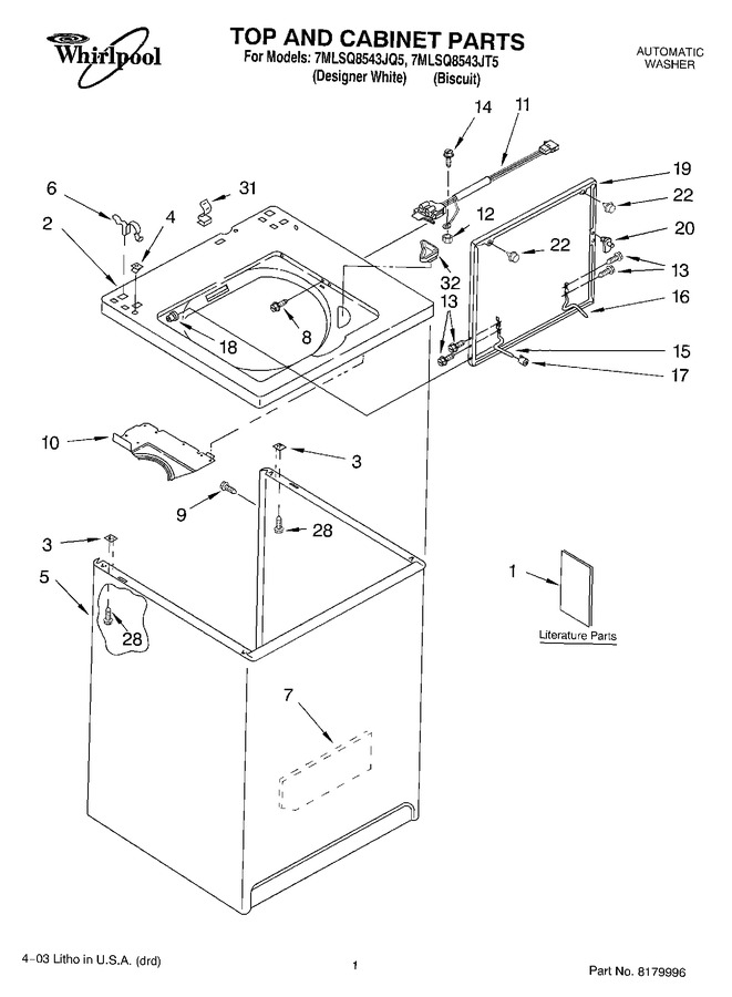 Diagram for 7MLSQ8543JQ5