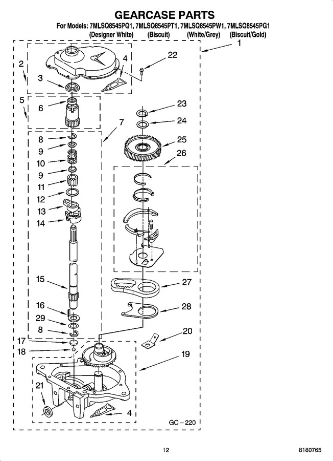 Diagram for 7MLSQ8545PW1