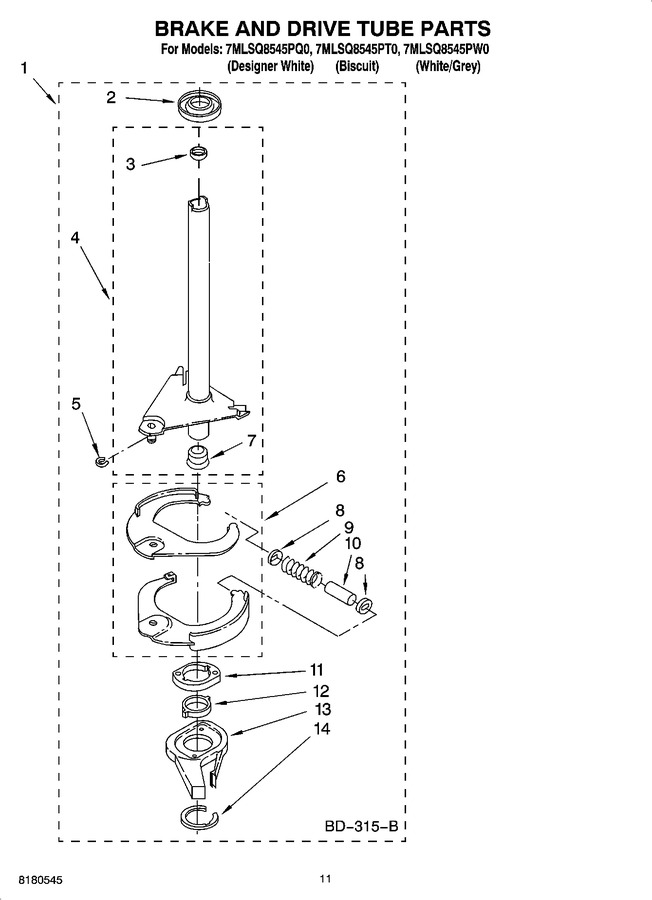Diagram for 7MLSQ8545PT0