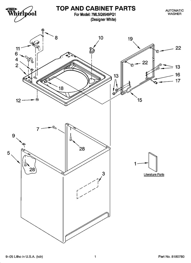 Diagram for 7MLSQ9549PQ1