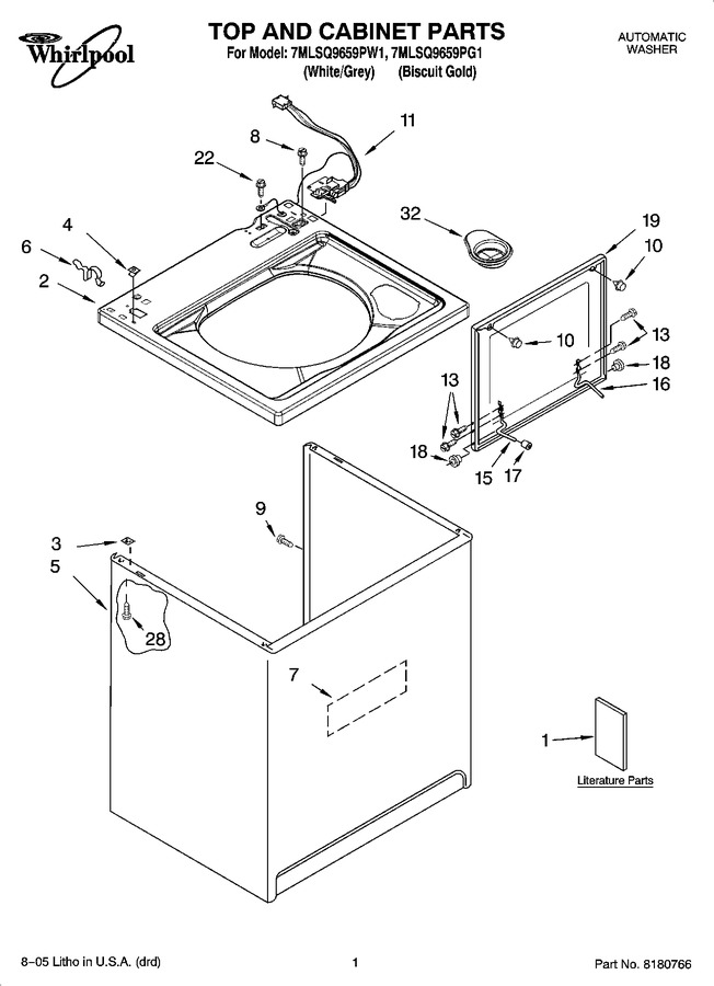 Diagram for 7MLSQ9659PG1