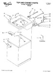 Diagram for 01 - Top And Cabinet Parts