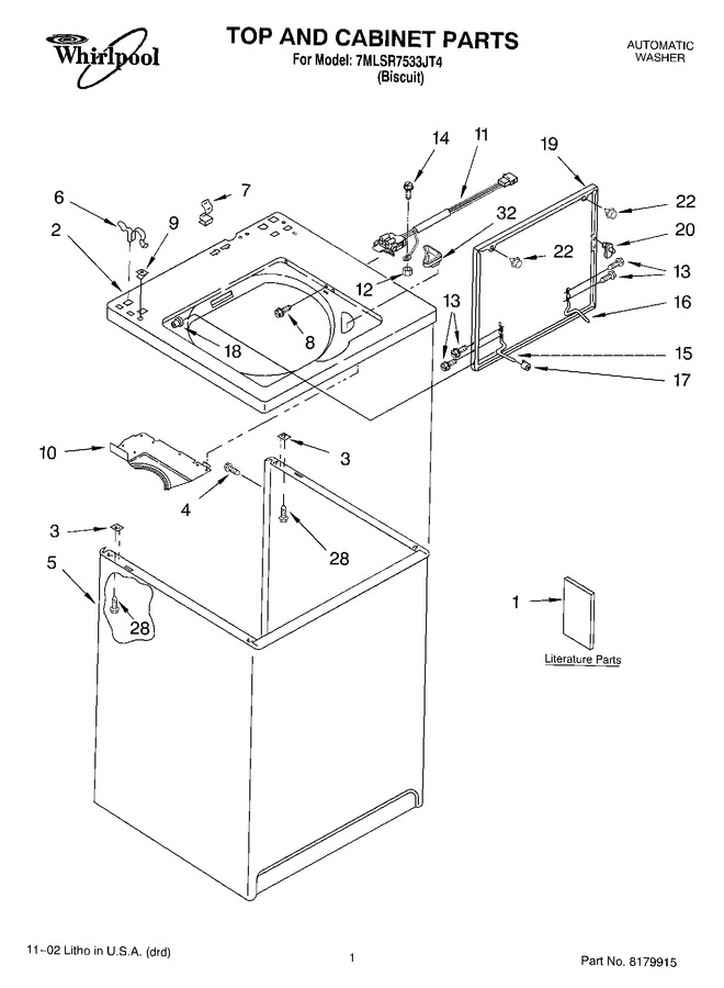 Diagram for 7MLSR7533JT4