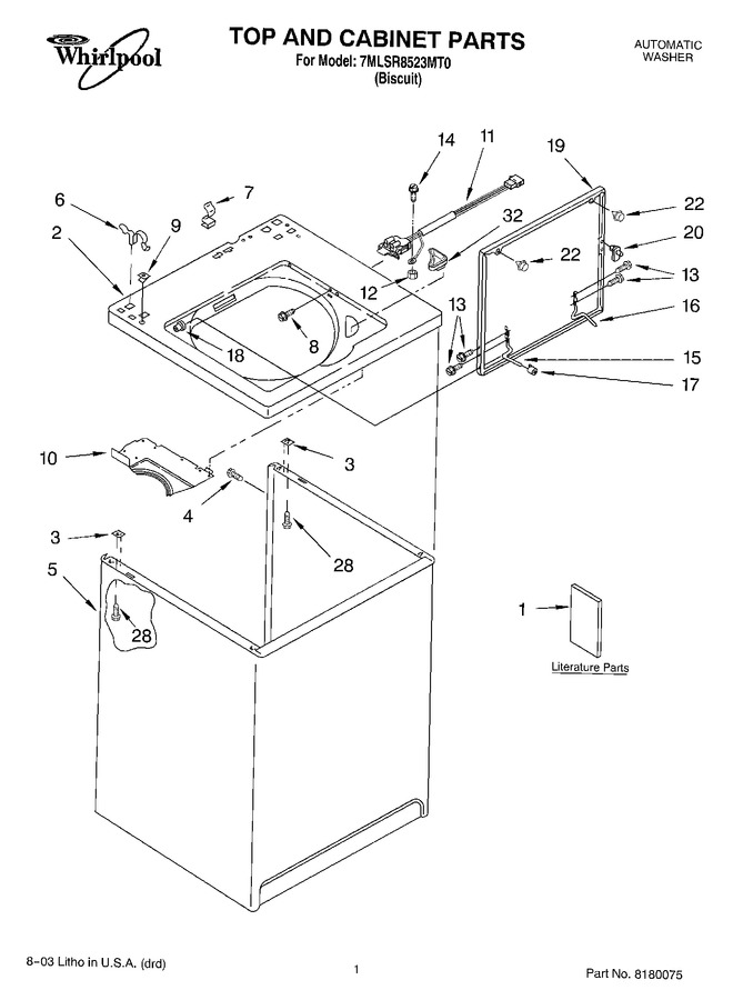 Diagram for 7MLSR8523MT0