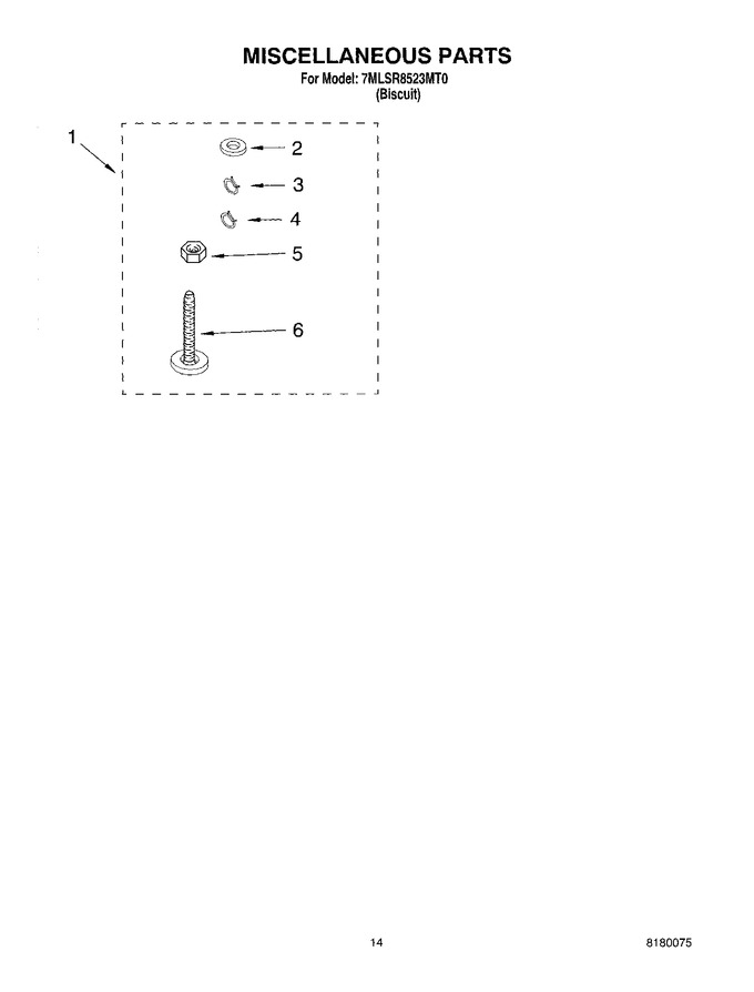Diagram for 7MLSR8523MT0