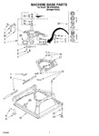 Diagram for 04 - Machine Base Parts