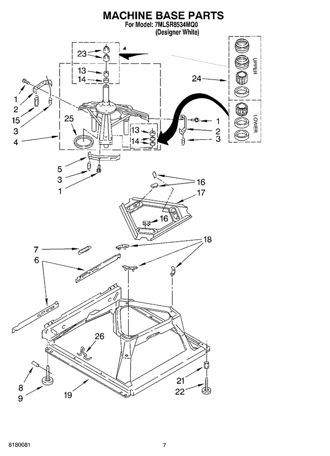 Diagram for 7MLSR8534MQ0