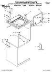 Diagram for 01 - Top And Cabinet Parts