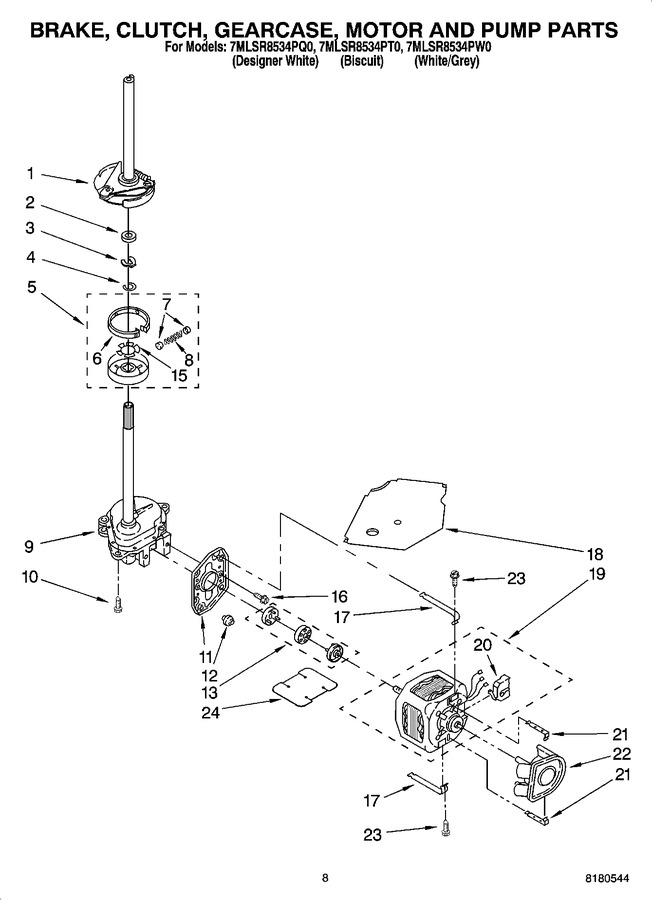 Diagram for 7MLSR8534PT0