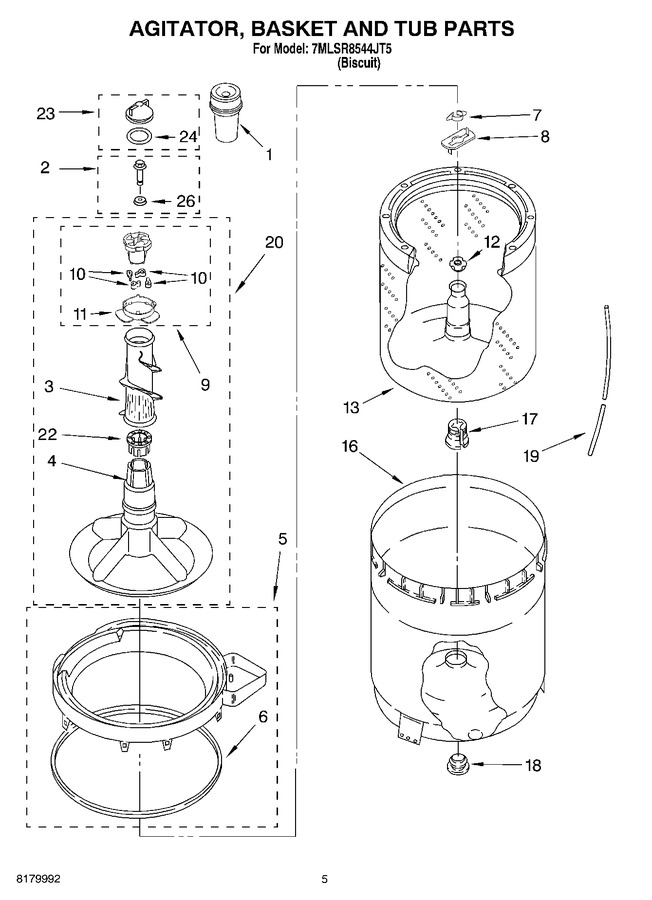 Diagram for 7MLSR8544JT5
