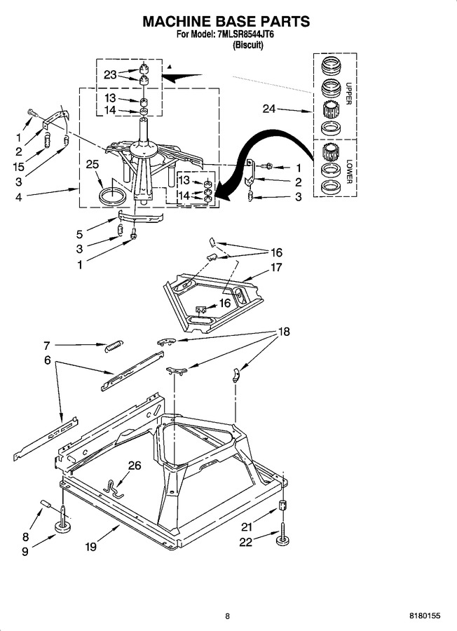 Diagram for 7MLSR8544JT6