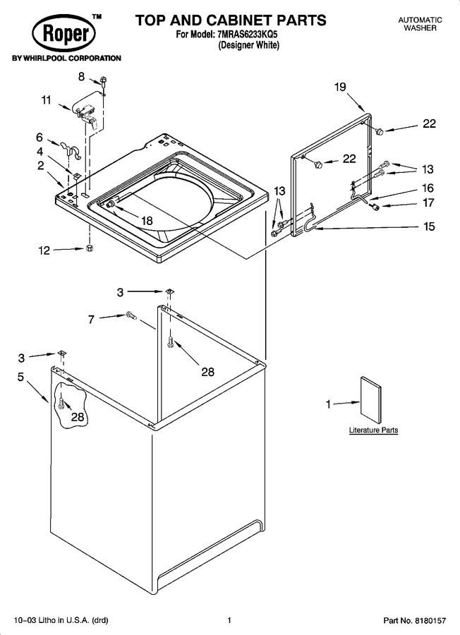 Diagram for 7MRAS6233KQ5