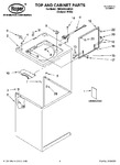 Diagram for 01 - Top And Cabinet Parts