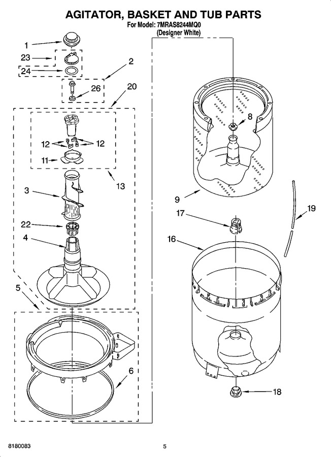 Diagram for 7MRAS8244MQ0