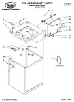 Diagram for 01 - Top And Cabinet Parts