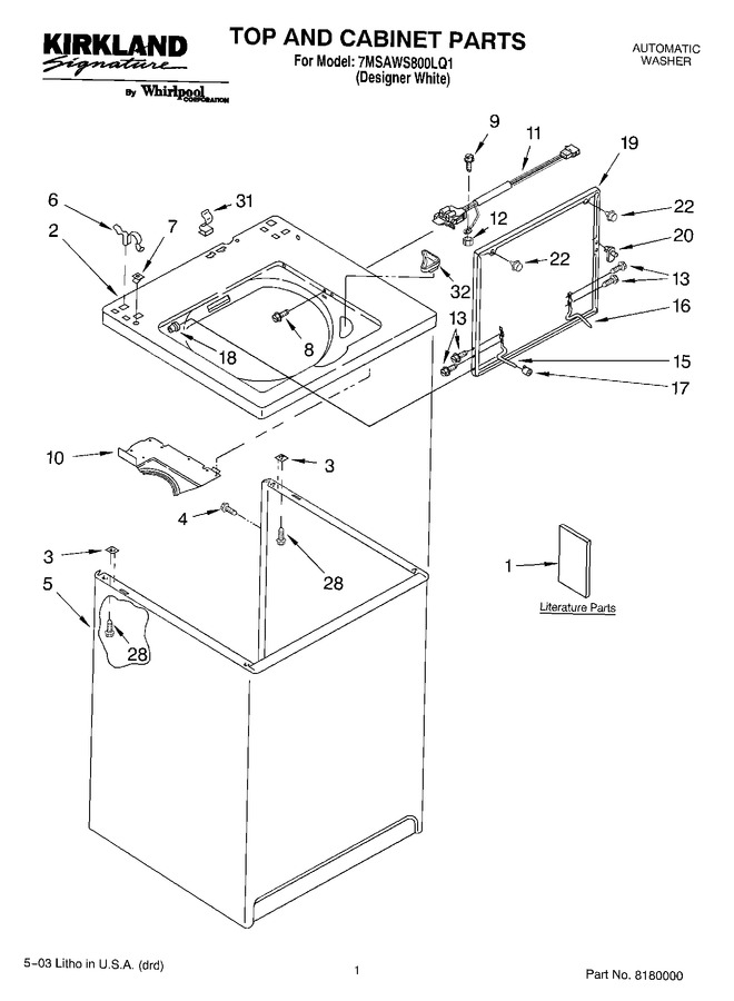 Diagram for 7MSAWS800LQ1
