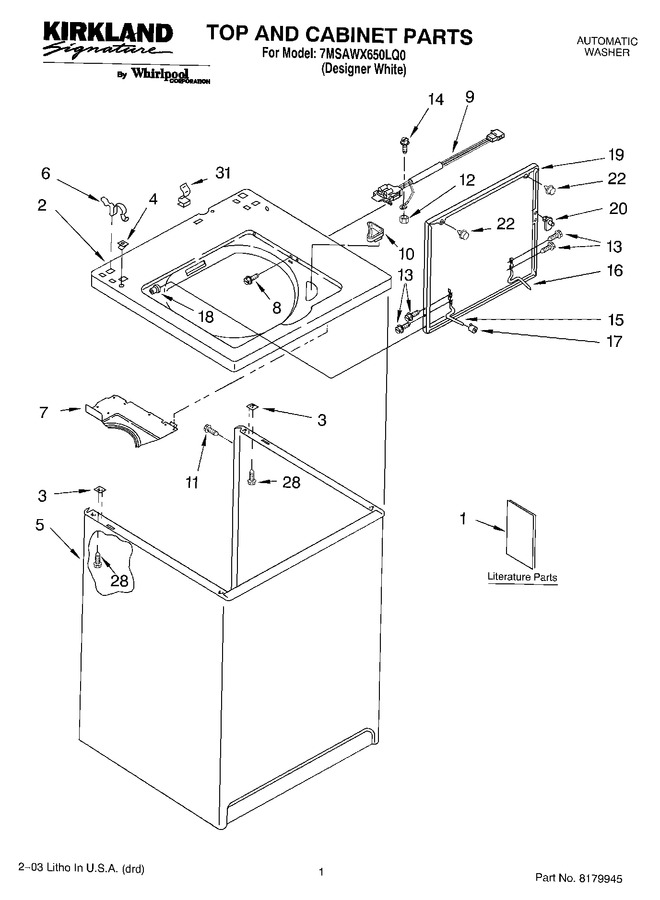 Diagram for 7MSAWX650LQ0