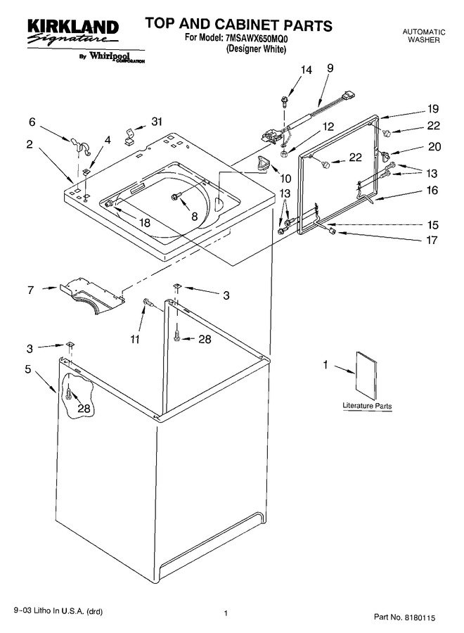 Diagram for 7MSAWX650MQ0