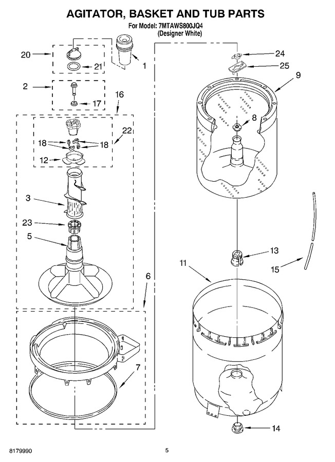 Diagram for 7MTAWS800JQ4