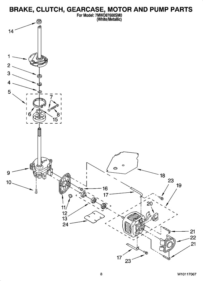 Diagram for 7MWD87600SM0