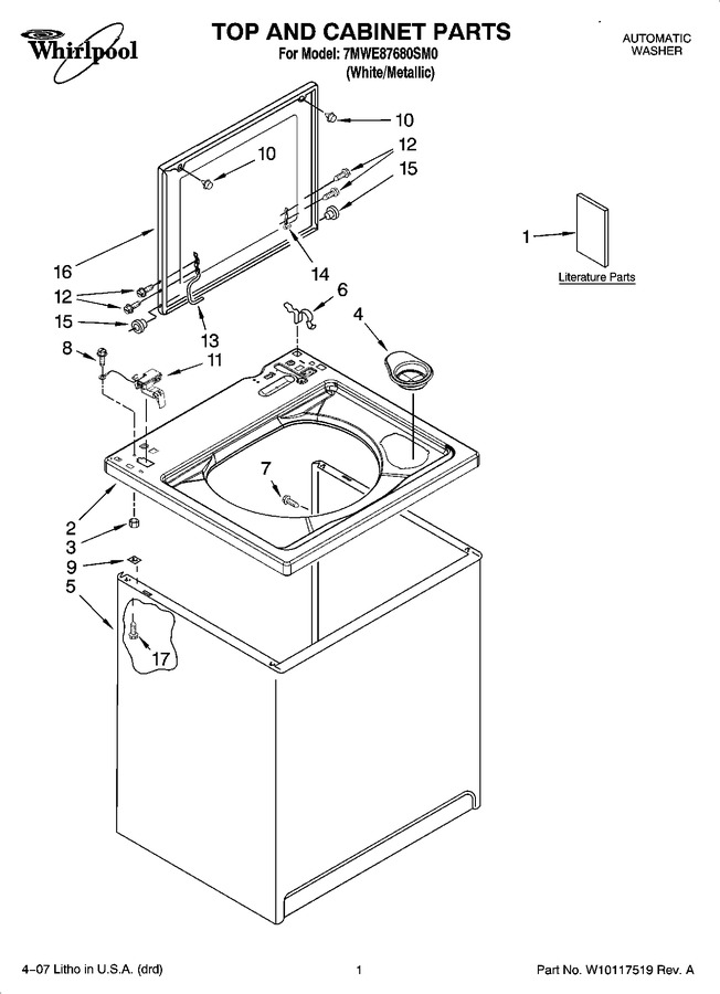 Diagram for 7MWE87680SM0