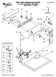Diagram for 01 - Top And Console Parts