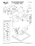 Diagram for 01 - Top And Console Parts