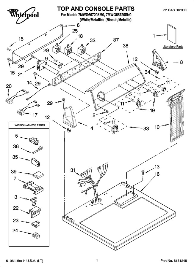 Diagram for 7MWG66720SM0