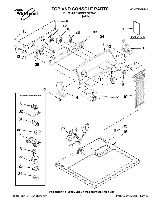 Diagram for 7MWG66725WW1