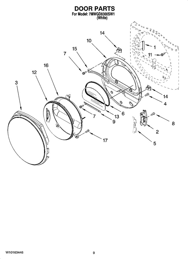 Diagram for 7MWGD8300SW1