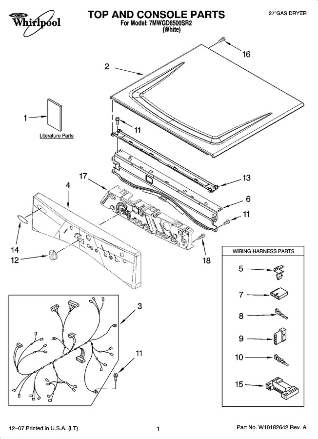 Diagram for 7MWGD8500SR2