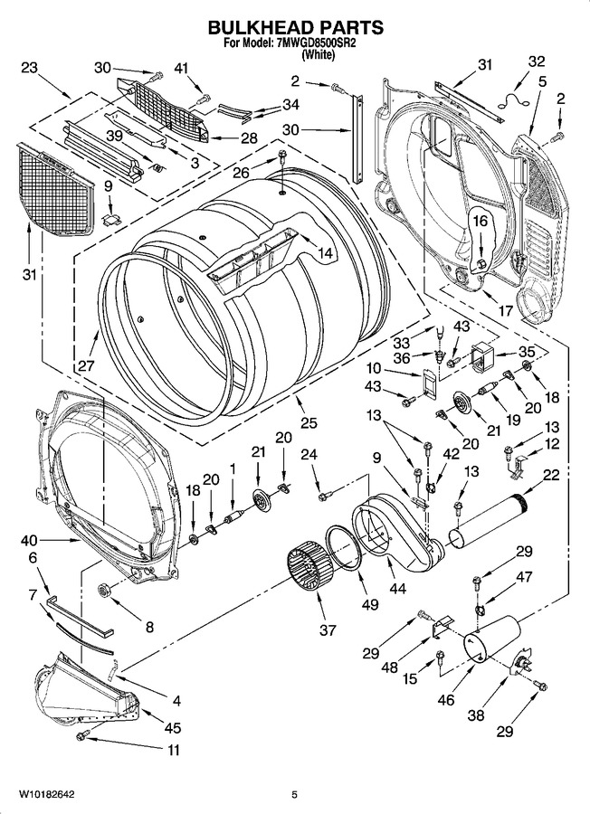 Diagram for 7MWGD8500SR2