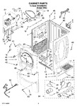 Diagram for 02 - Cabinet Parts