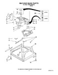 Diagram for 05 - Machine Base Parts