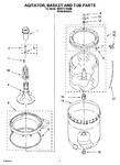 Diagram for 03 - Agitator, Basket And Tub Parts