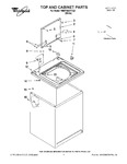 Diagram for 01 - Top And Cabinet Parts