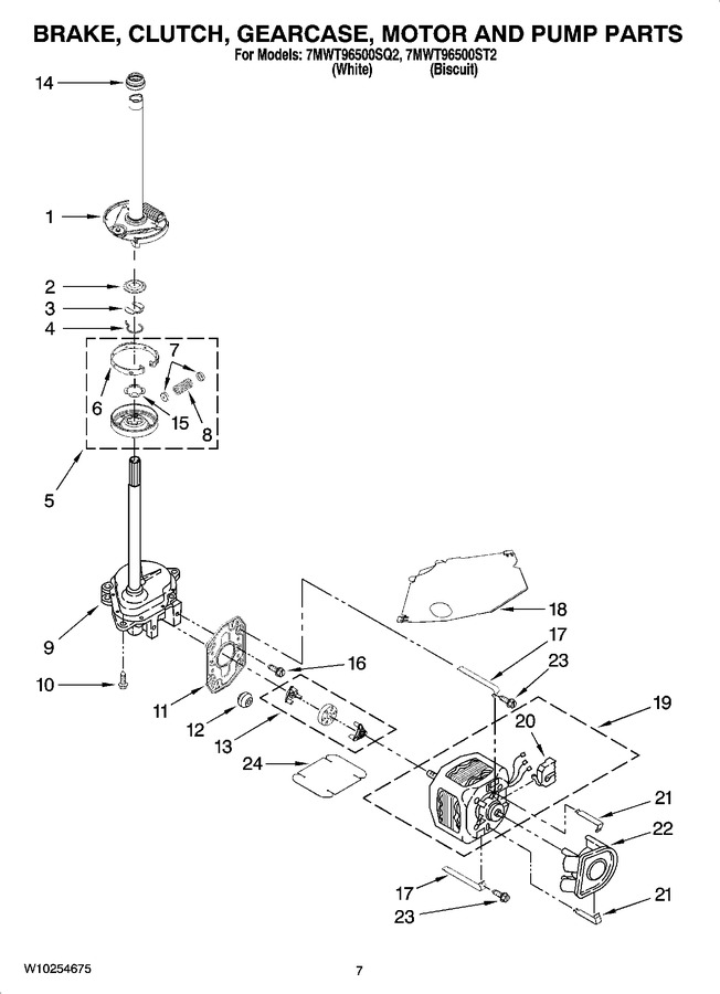 Diagram for 7MWT96500ST2