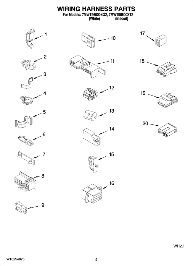 Diagram for 7MWT96500ST2