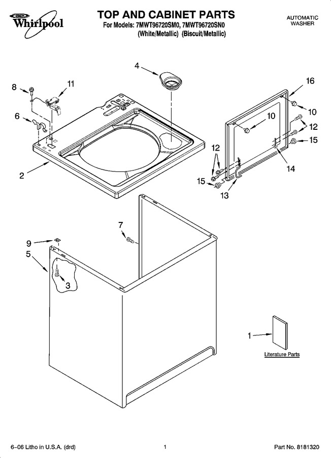Diagram for 7MWT96720SN0