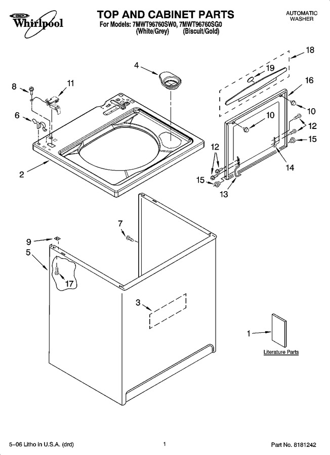 Diagram for 7MWT96760SW0